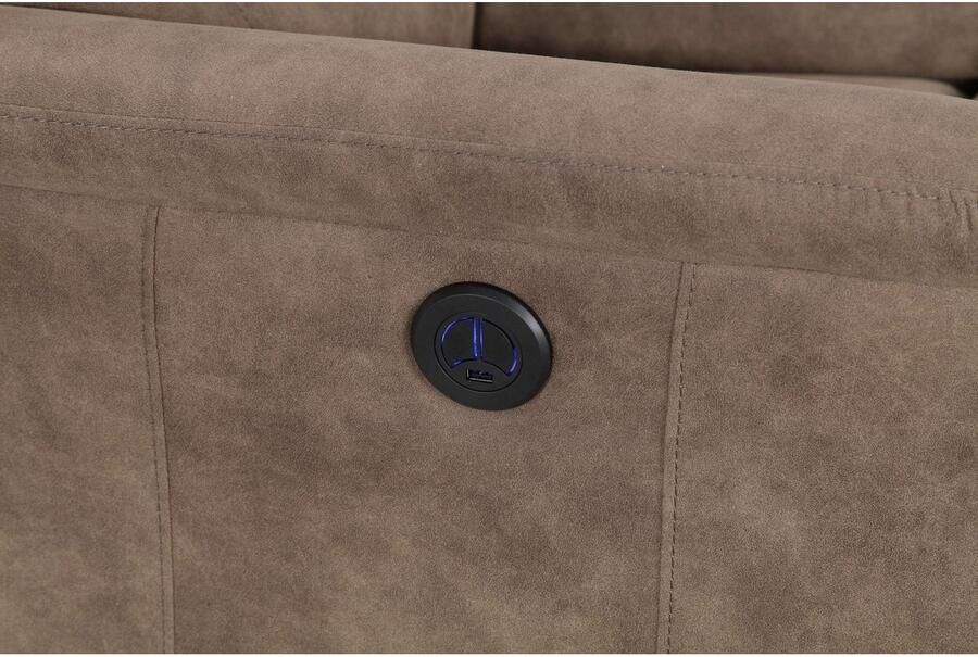 Home affaire Relaxfauteuil Coullon tv-stoel met slaapfunctie - Foto 4