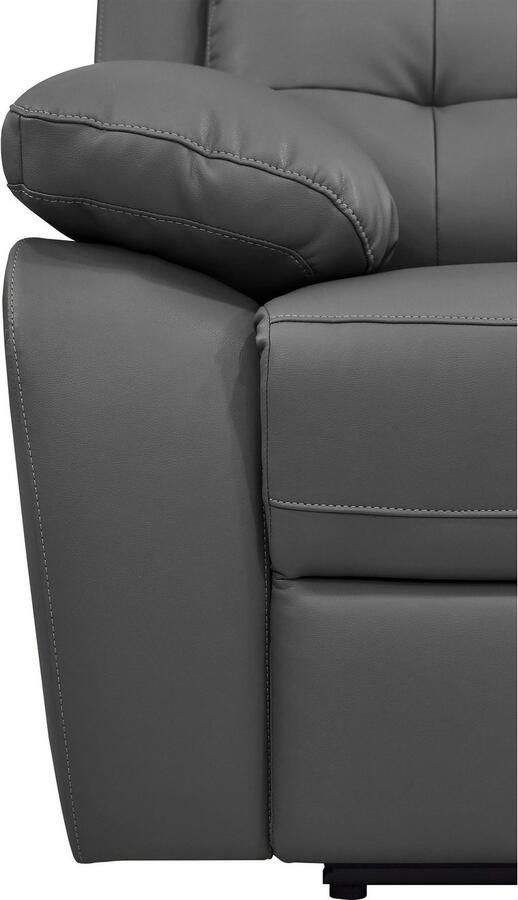 Home affaire Relaxfauteuil Lannilis met ligfunctie tv-stoel met handmatige of elektrische relaxfunctie lichtgrijs - Foto 14