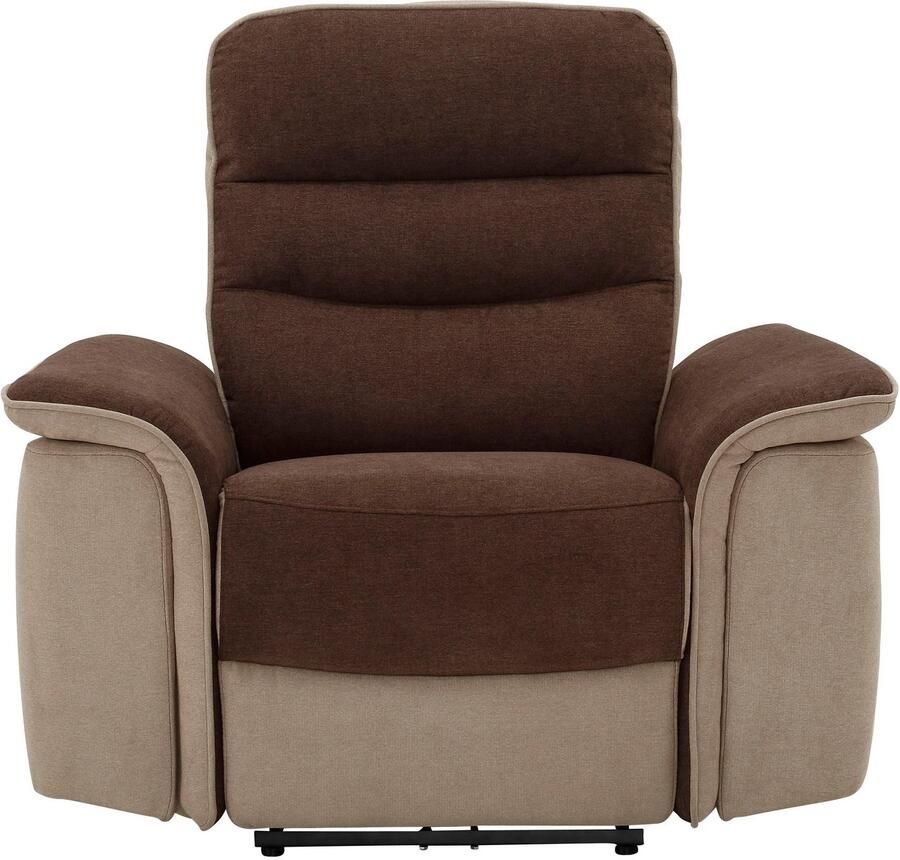 Home affaire Relaxfauteuil Maldini TV-stoel met elektrische relaxfunctie en usb-stekkeraansluiting breedte 109 cm - Foto 2