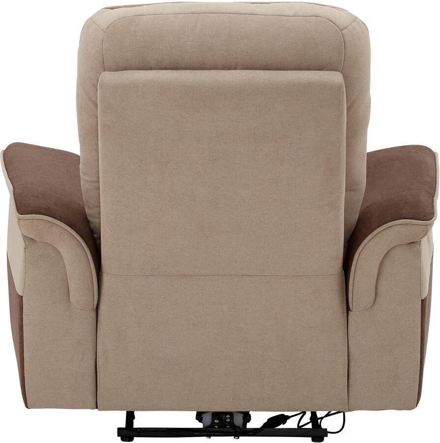 Home affaire Relaxfauteuil Maldini TV-stoel met elektrische relaxfunctie en usb-stekkeraansluiting breedte 109 cm