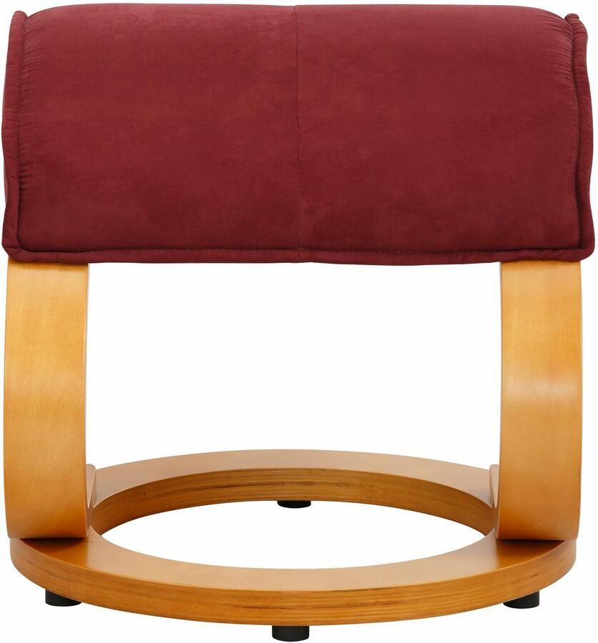 Home affaire Relaxfauteuil Paris tv-stoel met poef en handmatige ligfunctie (set 2 stuks) - Foto 3