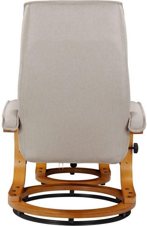 Home affaire Relaxfauteuil Paris tv-stoel met poef en handmatige ligfunctie (set 2 stuks) - Foto 5