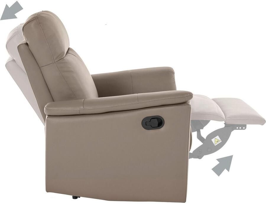 Home affaire Relaxfauteuil Southbrook TV-stoel met slaapfunctie woonkamer functie-stoel - Foto 4