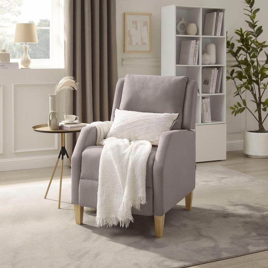 Home affaire Relaxfauteuil Tholey TV-fauteuil met Slaapfunctie met verstelling zit en rug gepolsterd zithoogte 51 cm (1 stuk) - Foto 2