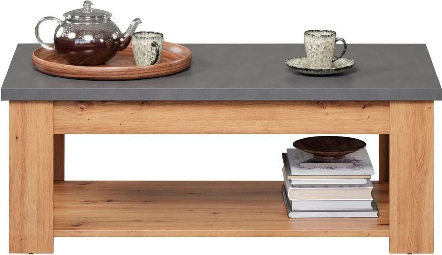 Home affaire Salontafel Ambres Salontafel met 1 open vak (B D H) 120 67 46 cm (1 stuk) - Foto 8