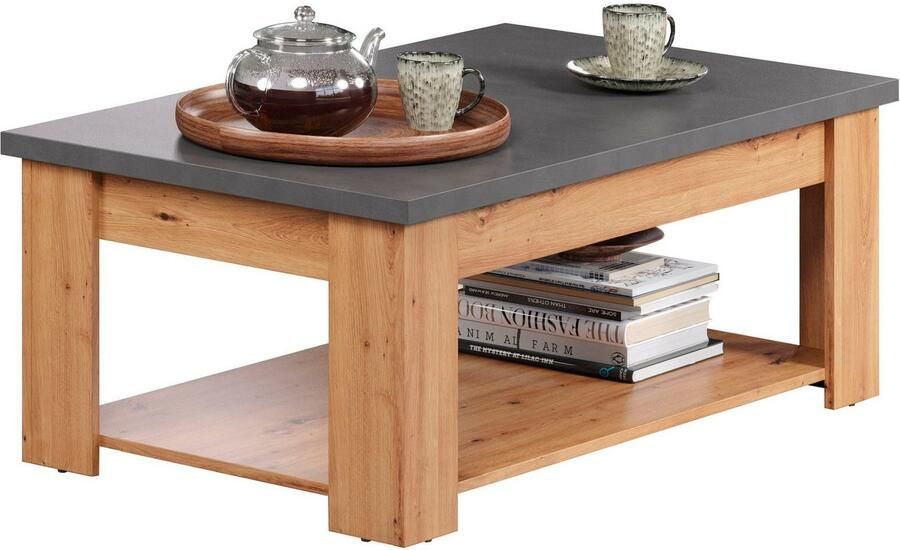 Home affaire Salontafel Ambres Salontafel met 1 open vak (B D H) 120 67 46 cm (1 stuk) - Foto 6