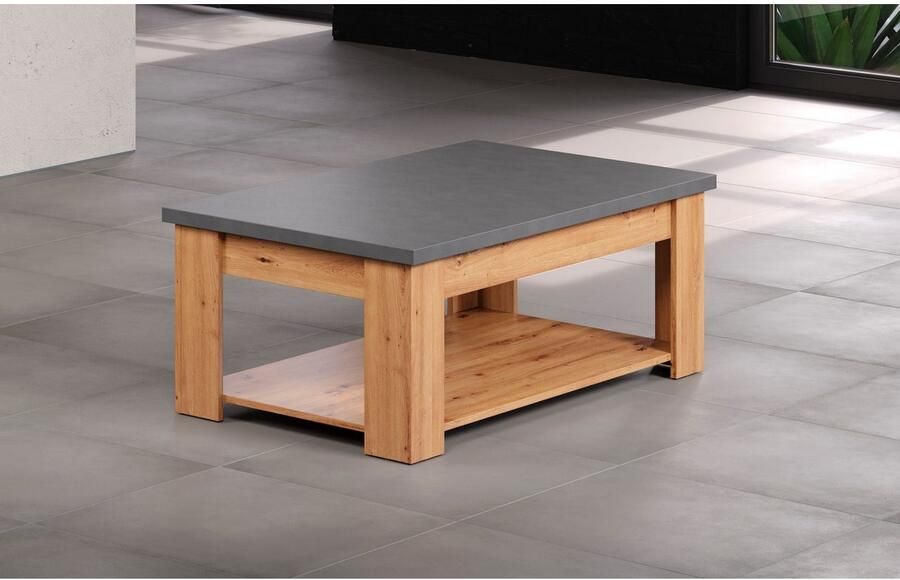Home affaire Salontafel Ambres Salontafel met 1 open vak (B D H) 120 67 46 cm (1 stuk) - Foto 3
