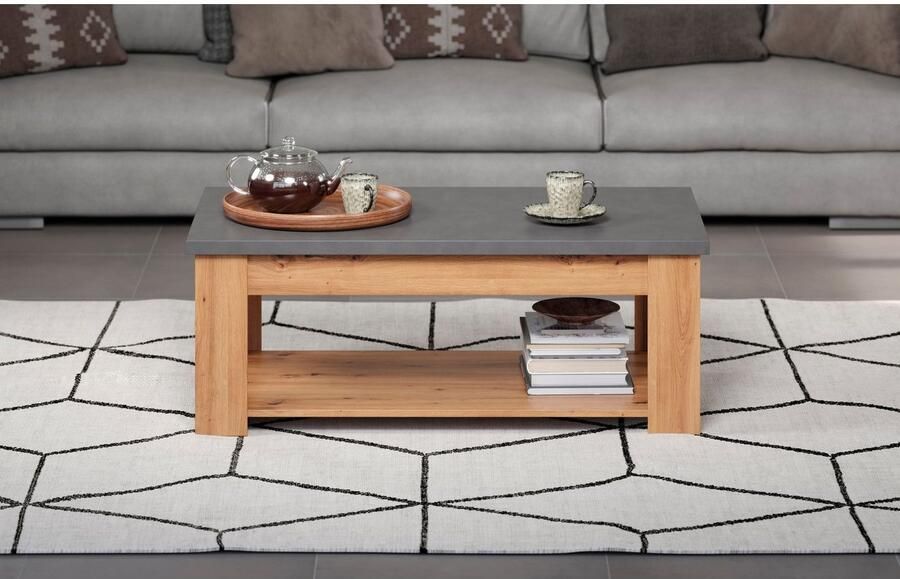 Home affaire Salontafel Ambres Salontafel met 1 open vak (B D H) 120 67 46 cm (1 stuk) - Foto 5