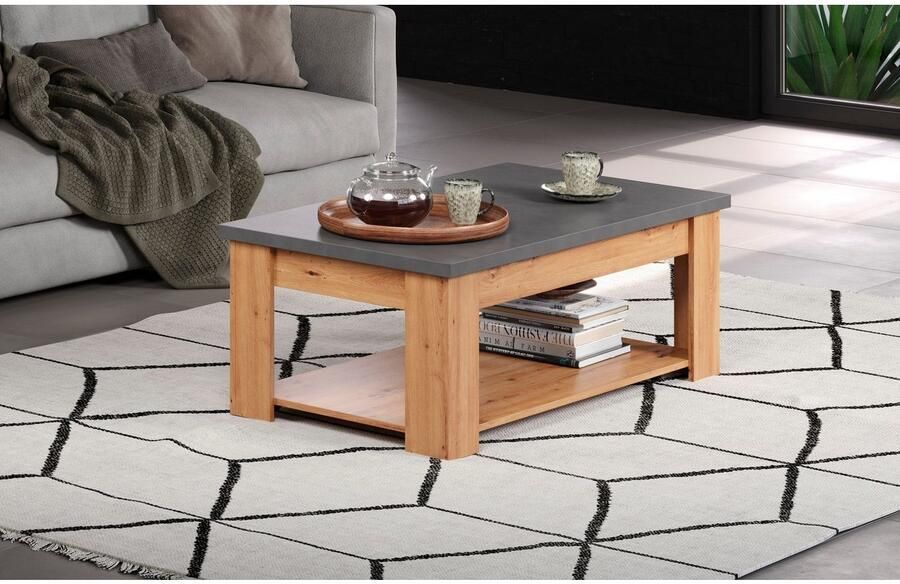 Home affaire Salontafel Ambres Salontafel met 1 open vak (B D H) 120 67 46 cm (1 stuk) - Foto 2