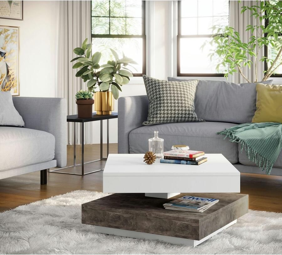 Home affaire Salontafel Ben met roterende plaat