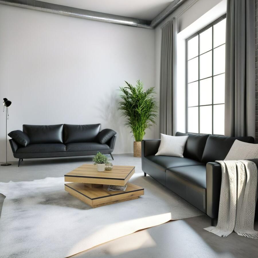 Home affaire Salontafel Ben met roterende plaat