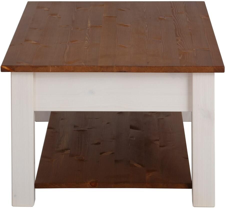 Home affaire Salontafel Chicago TOPSELLER! in twee maten landhuisstijl extra opbergruimte - Foto 2