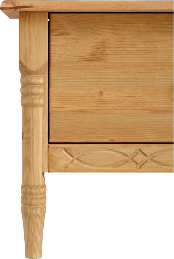 Home affaire Salontafel Indra van massief dennenhout fsc met opbergruimte discreet ornament - Foto 8