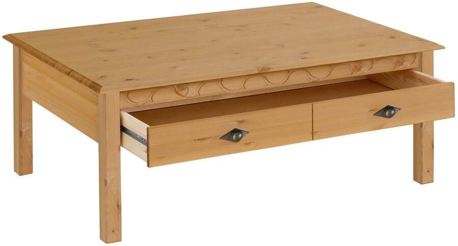 Home affaire Salontafel Laura 110 70 cm met een grote lade - Foto 2