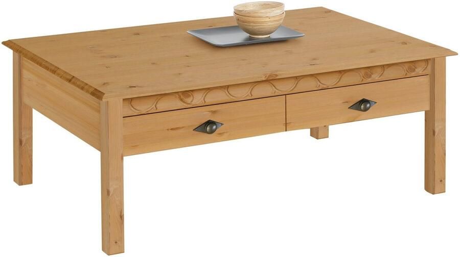 Home affaire Salontafel Laura 110 70 cm met een grote lade