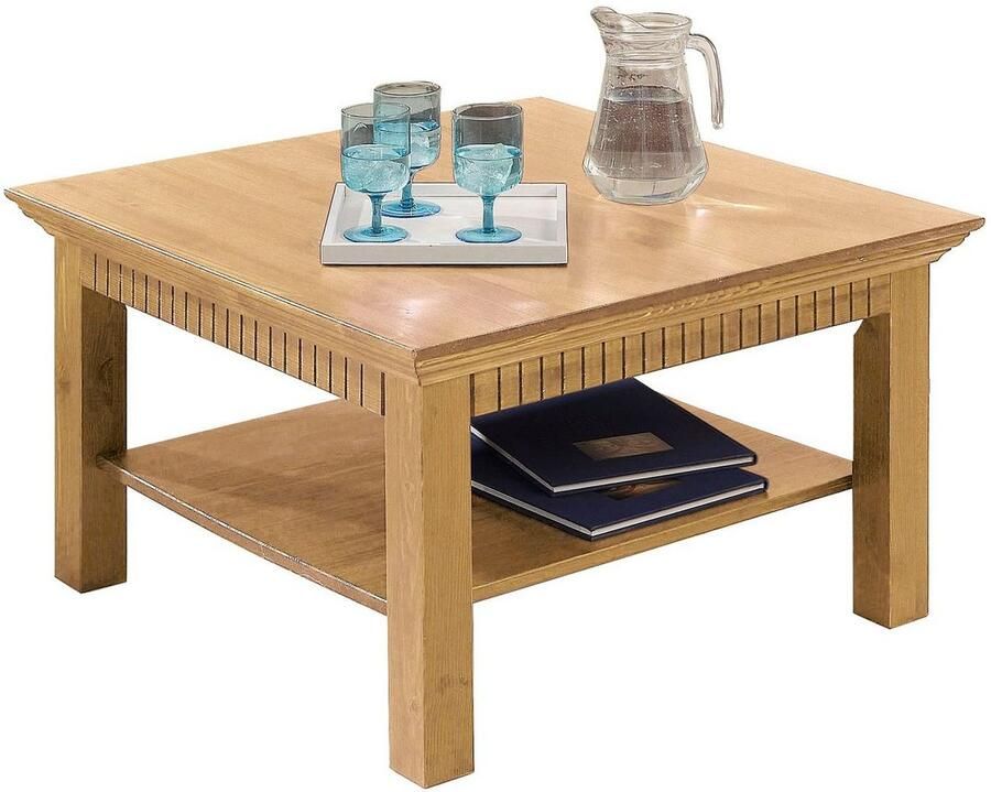 Home affaire Salontafel Lisa Koffietafel massief grenenhout B D H: 76x76x45 cm - Foto 2