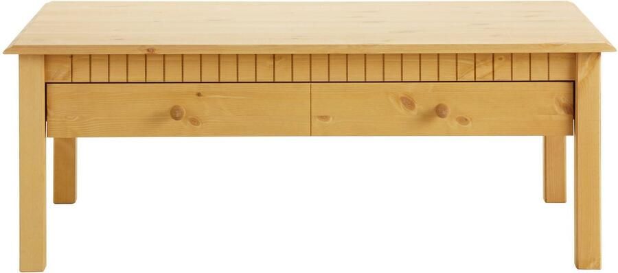 Home affaire Salontafel Lisa TOPSELLER! met grote lade breedte 110 cm landhuisstijl - Foto 6