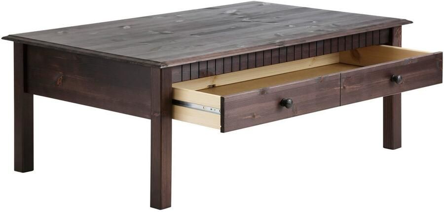 Home affaire Salontafel Lisa TOPSELLER! met grote lade breedte 110 cm landhuisstijl - Foto 4