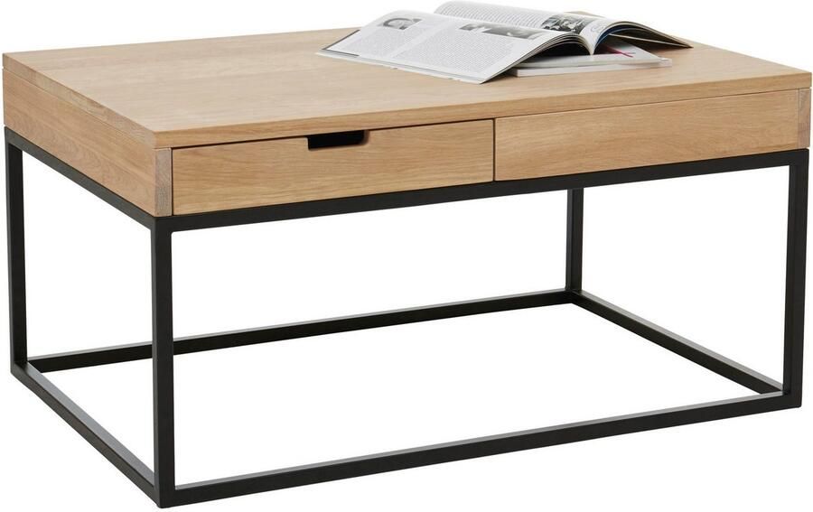 Home affaire Salontafel Rava in 2 afmetingen van massief eiken - Foto 6