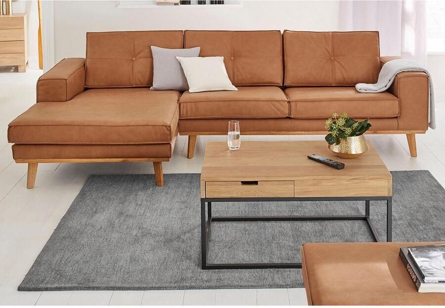 Home affaire Salontafel Rava in 2 afmetingen van massief eiken - Foto 10