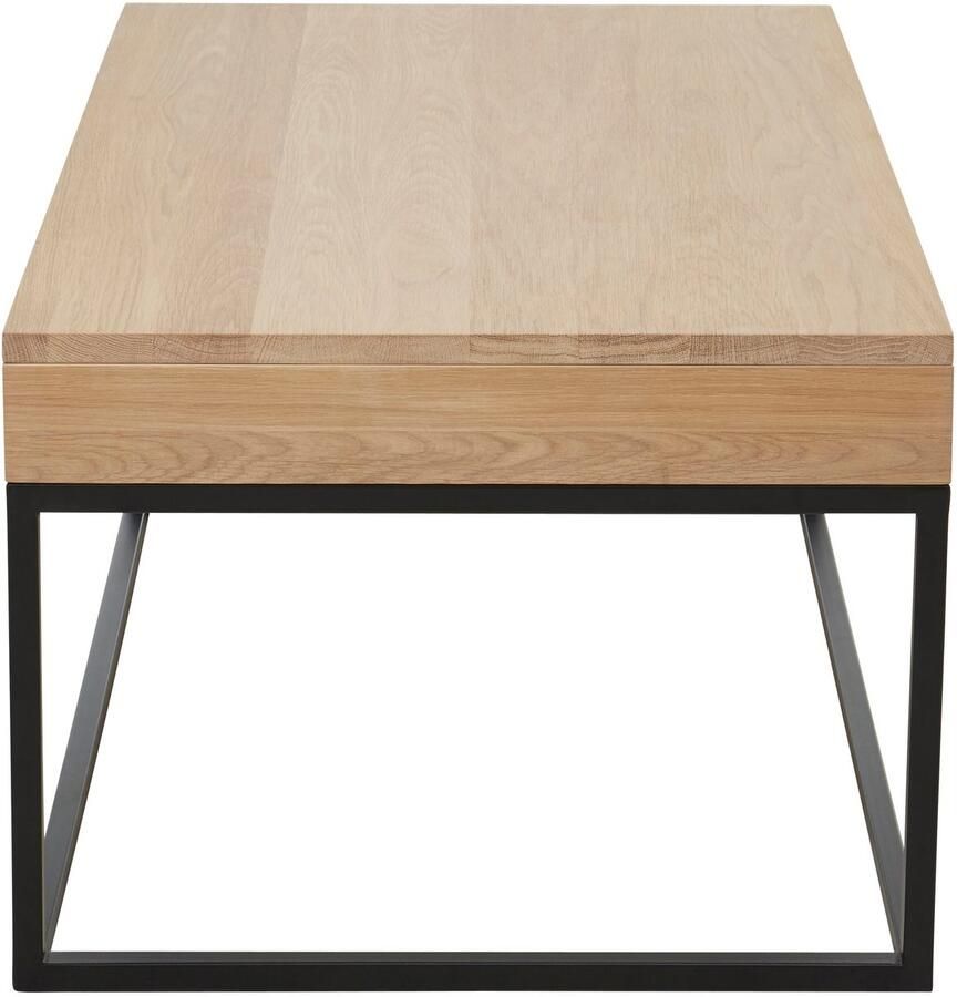 Home affaire Salontafel Rava in 2 afmetingen van massief eiken