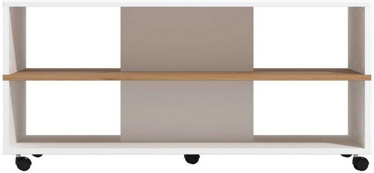 Home affaire Salontafel Savio salontafel 101 cm in trendy kleuren modern met plank rechthoekig artisan eik ideaal voor kleine ruimtes - Foto 3