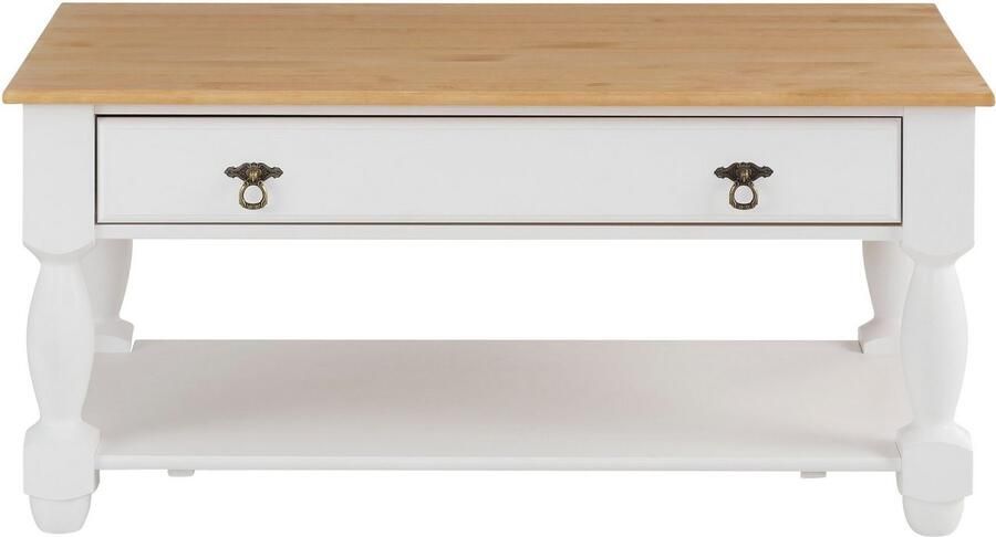 Home affaire Salontafel Sulm met een lade en een plank - Foto 8