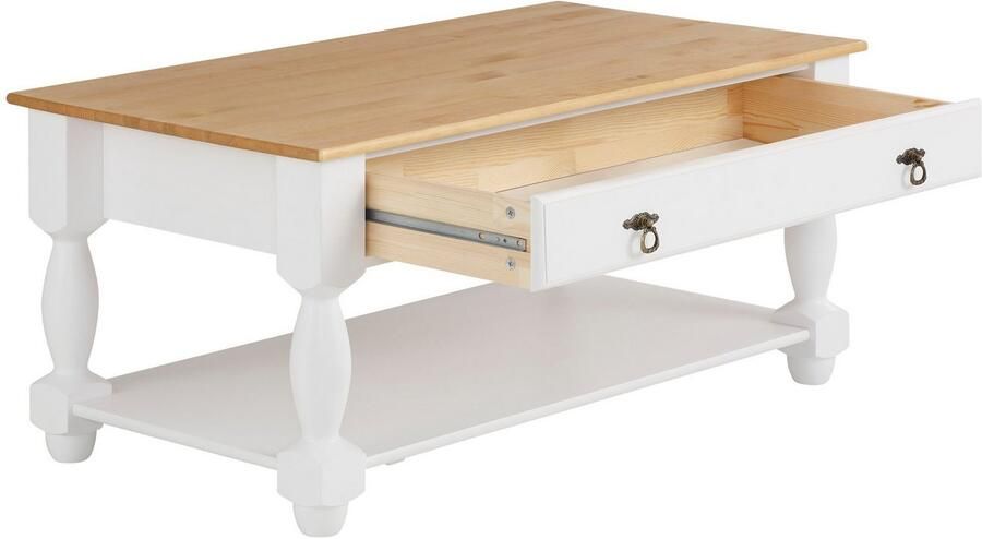 Home affaire Salontafel Sulm met een lade en een plank - Foto 7