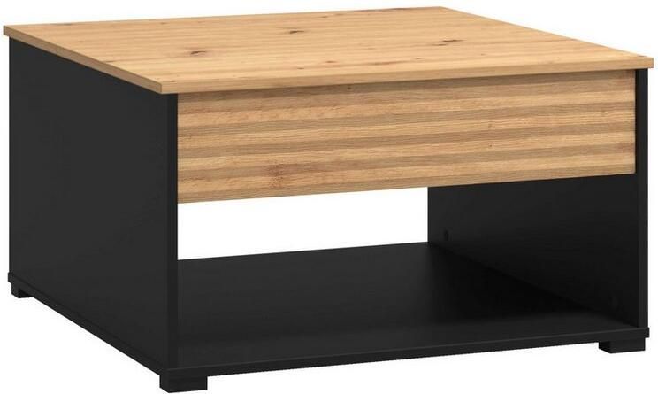 Home affaire Salontafel Taranto salontafel 80 cm vierkante vorm modern design - Foto 4