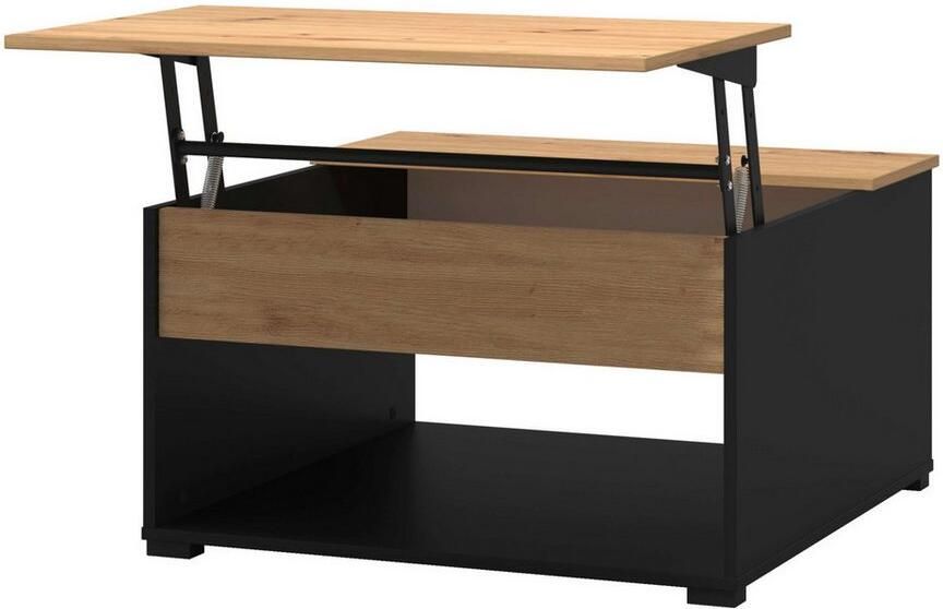 Home affaire Salontafel Taranto salontafel 80 cm vierkante vorm modern design - Foto 2