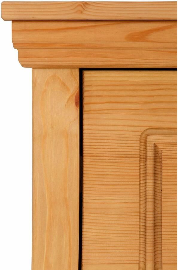 Home affaire Schoenenbank Basilico Breedte 90 cm zithoogte 52 cm cassette-look van massief hout FSC - Foto 3