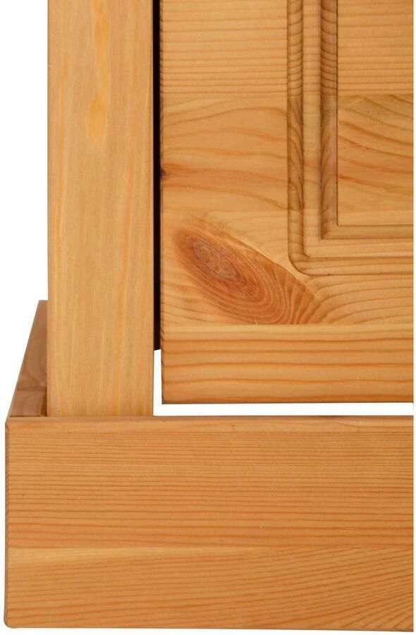 Home affaire Schoenenbank Basilico Breedte 90 cm zithoogte 52 cm cassette-look van massief hout FSC - Foto 5