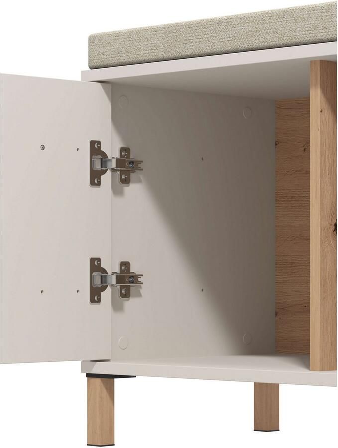 Home affaire Schoenenbank Belfort schoenenkast schoenenrek schoenenkist breedte 80 cm