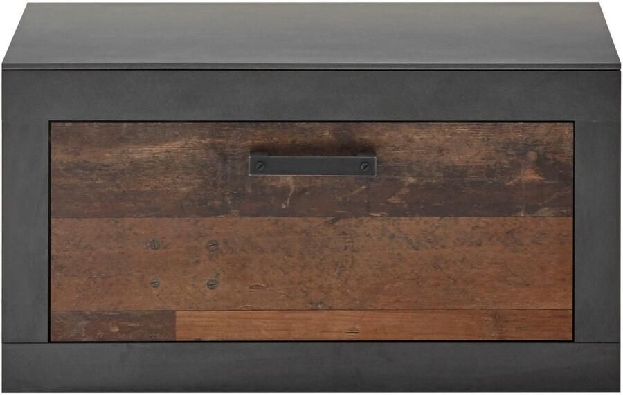 Home affaire Schoenenbank Brooklyn garderobebank met klep moderne zitbank veel opbergruimte plaats voor ca. 8 paar schoenen 88 cm breed - Foto 3