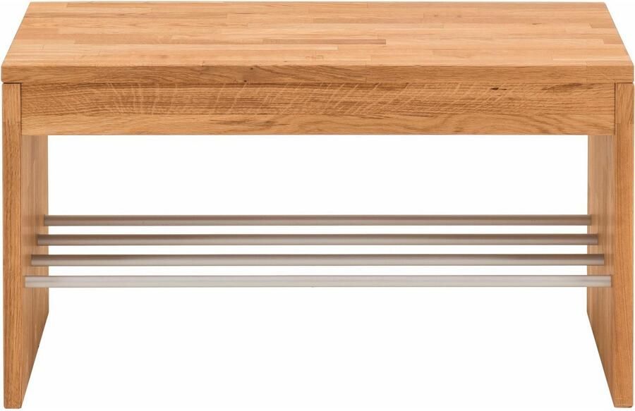 Home affaire Schoenenbank Dura van massief wildeikenhout of beuken breedte 82 cm - Foto 6