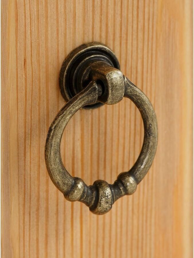 Home affaire Schoenenbank Indra van massief dennenhout fsc breedte 90 cm discreet ornament