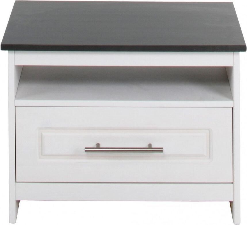 Home affaire Schoenenbank Lukas van massief grenen met decoratief freeswerk - Foto 3