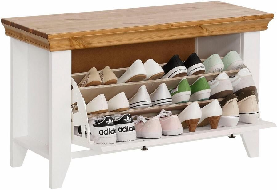 Home affaire Schoenenbank Skandinavia van massief grenen - Foto 5