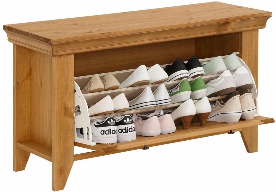 Home affaire Schoenenbank Skandinavia van massief grenen - Foto 3
