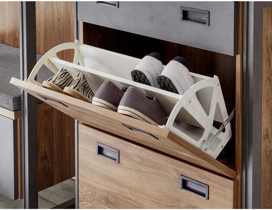 Home affaire Schoenenkast Detroit Breedte ca. 75 cm - Foto 6