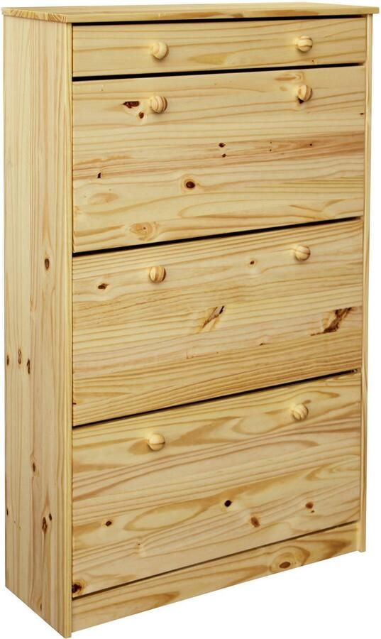 Home affaire Schoenenkast gemaakt van massief grenenhout (1 stuk) - Foto 2