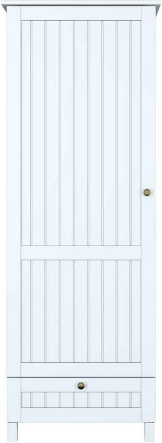 Home affaire Kledingkast Juventus van massief dennenhout breedte 67 cm met kledingstang (1 stuk) - Foto 7