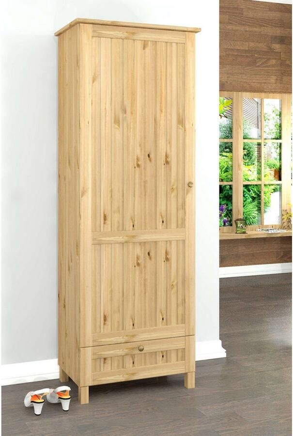 Home affaire Schoenenkast Juventus van massief dennenhout breedte 67 cm hoogte 180 cm (1 stuk) - Foto 10