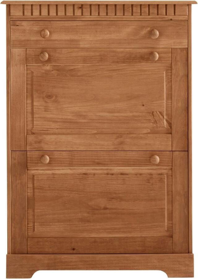 Home affaire Schoenenkast Lisa met 1 lade en 2 kleppen hoogte 105 cm breedte 75 cm - Foto 5