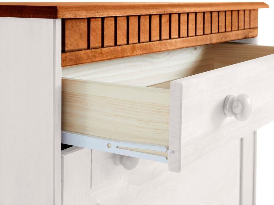 Home affaire Schoenenkast Lisa met 1 lade en 2 kleppen hoogte 105 cm breedte 75 cm - Foto 4