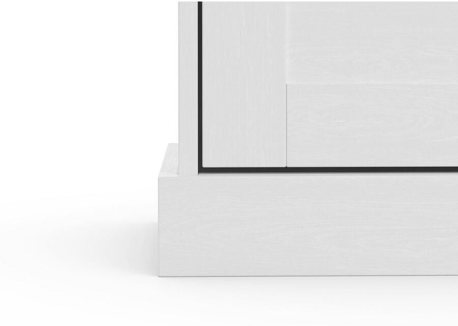 Home affaire Schoenenkast Motala met 2 kleppen en 1 lade plaats voor 12-14 paar schoenen hoogte 105 cm - Foto 4