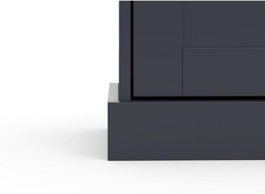 Home affaire Schoenenkast Motala met 2 kleppen en 1 lade plaats voor 12-14 paar schoenen hoogte 105 cm - Foto 3