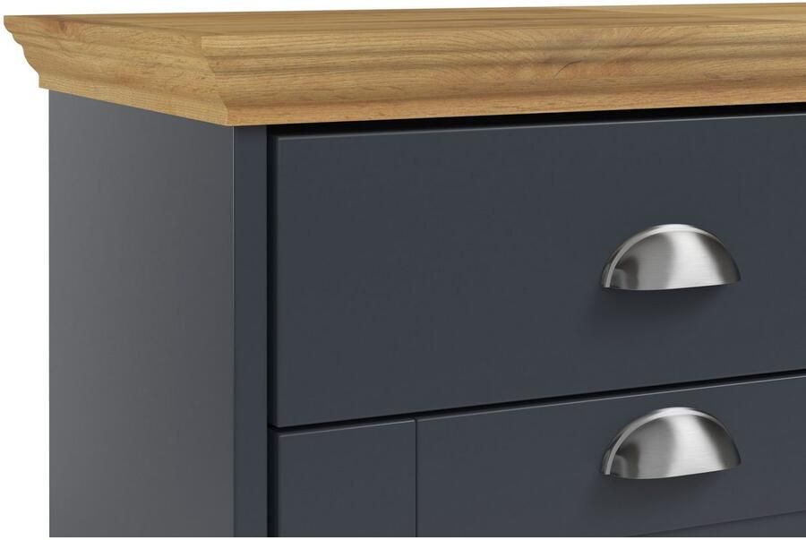 Home affaire Schoenenkast Motala met 2 kleppen en 1 lade plaats voor 12-14 paar schoenen hoogte 105 cm - Foto 4