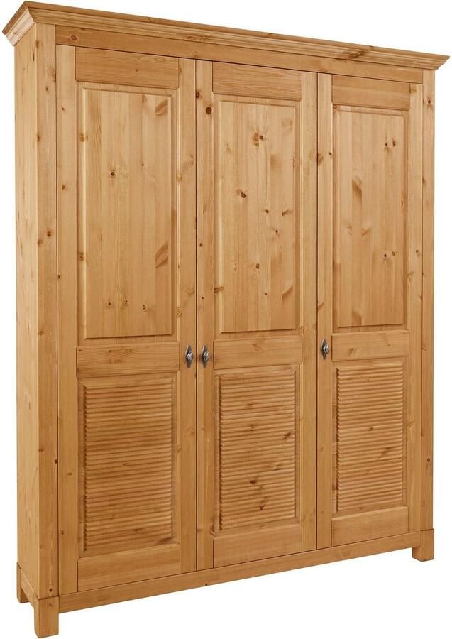 Home affaire Schoenenkast Rauna van massief grenen veel bergruimte - Foto 7