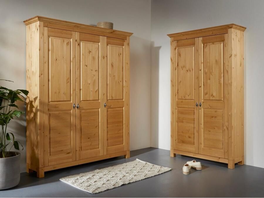 Home affaire Schoenenkast Rauna van massief grenen veel bergruimte - Foto 3